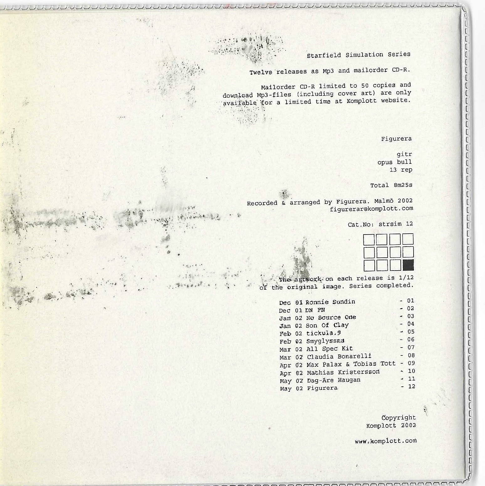 Figurera strsim12 - cdr backside